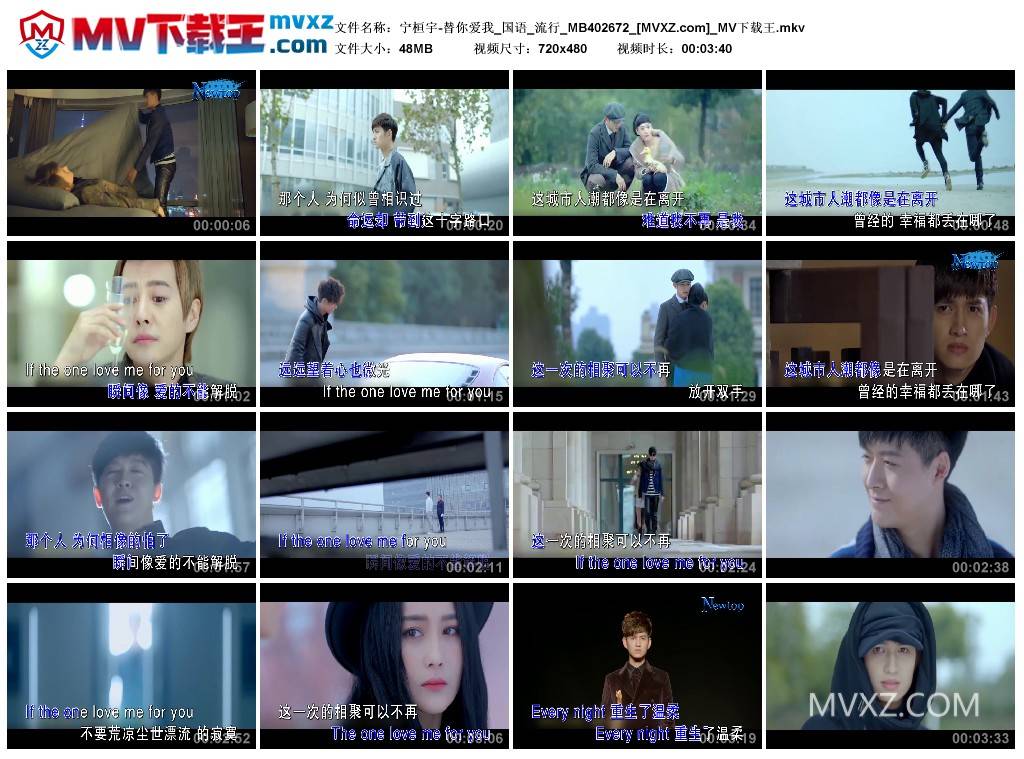 宁桓宇-替你爱我_国语_流行_MB402672